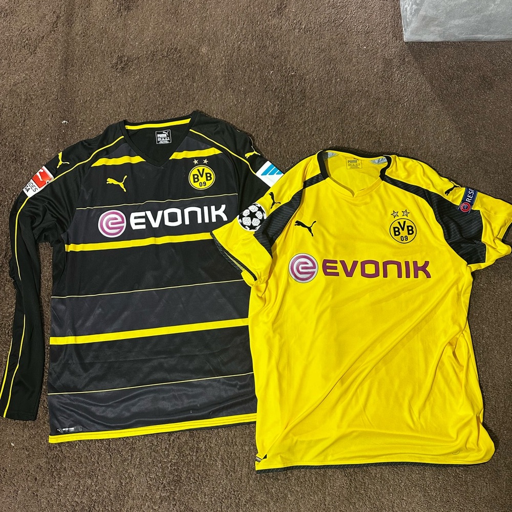 Borussia Dortmund football shirts